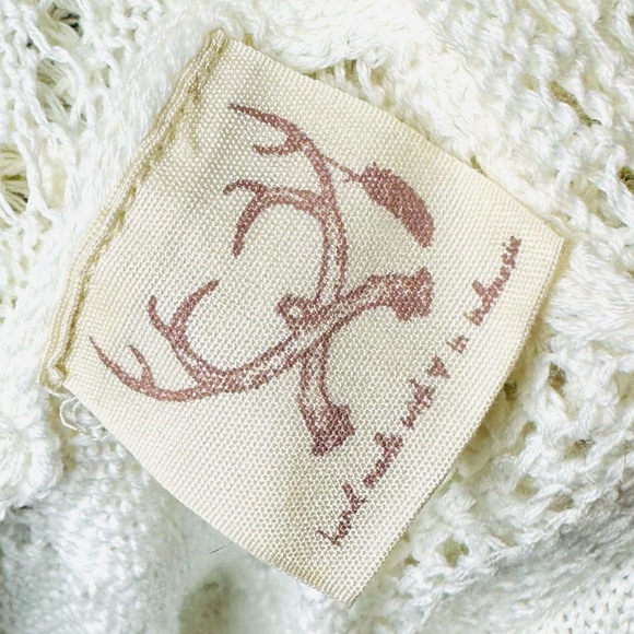 EUC Spell & the Gypsy Collective White Leila off the Shoulder Mini Dress - Picture 16 of 17